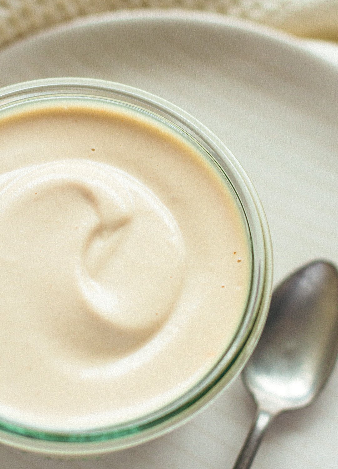 Sweet Cashew Cream - raw vegan and delicious! You'll love this recipe, it's super versatile! It's incredible how similar it is to dairy cream. | thehealthfulideas.com