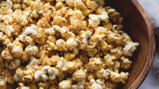How to Make Stovetop Popcorn (Cheesy Vegan Popcorn) - Jessica in the Kitchen