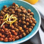 Crunchy Chickpeas 2 ways - healthy snack full of protein! You won't believe how easy it is to make! Full of amazing nurturing ingredients, you'll never eat store bought salty snacks again! Vegan, GF | thehealthfulideas.com