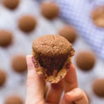 Simple Chai Muffins - a great breakfast for chai tea lovers! They're easy to make, gluten and dairy free, and absolutely devine! You'll want to keep baking chai-spiced food! | thehealthfulideas.com