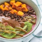 Raw Blackberry Orange Buckwheat Porridge - delicious raw vegan breakfast. I love this recipe - it's my go-to breakfast! It's sweet, fruity, healthy, and full of amazing nutrients! | thehealthfulideas.com