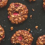 Strawberry Coconut Sugar Cookies - delicious vegan summer cookies. We love this recipe! They're chewy, sweet, full of strawberry flavor and absolutely heavenly. Gluten-free, vegan, and without any processed sugar. | thehealthfulideas.com