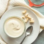 Sweet Cashew Cream - raw vegan and delicious! You'll love this recipe, it's super versatile! It's incredible how similar it is to dairy cream. | thehealthfulideas.com