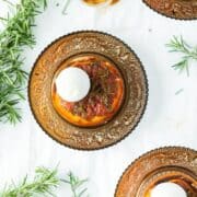 Broiled Grapefruit with Rosemary, Coconut Sugar, and Vegan Vanilla Ice Cream - The Healthful Ideas