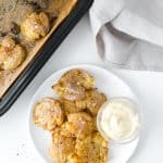 Crispy Smashed Potatoes with Garlic Aioli