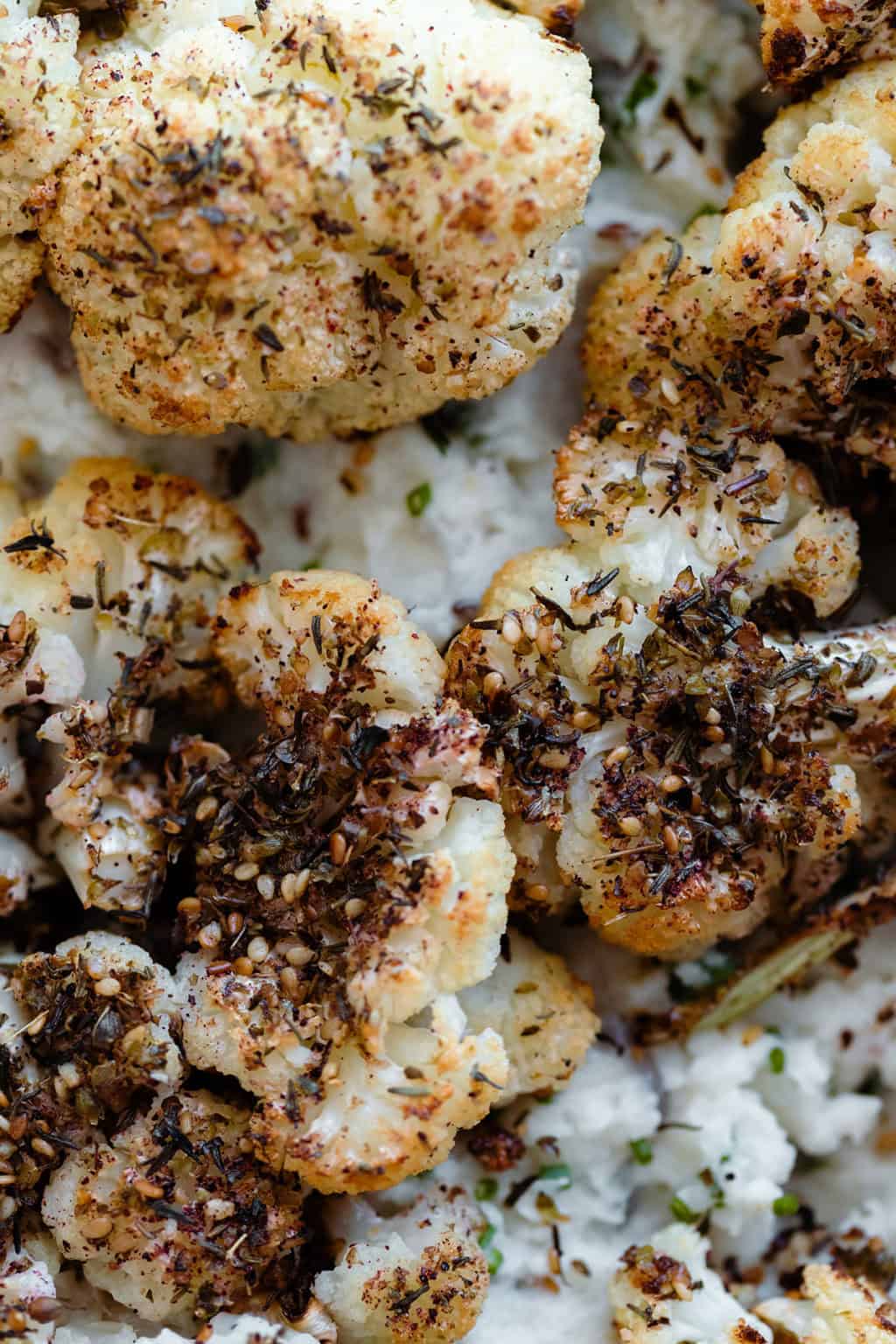 Za'atar Roasted Cauliflower Steaks The Healthful Ideas