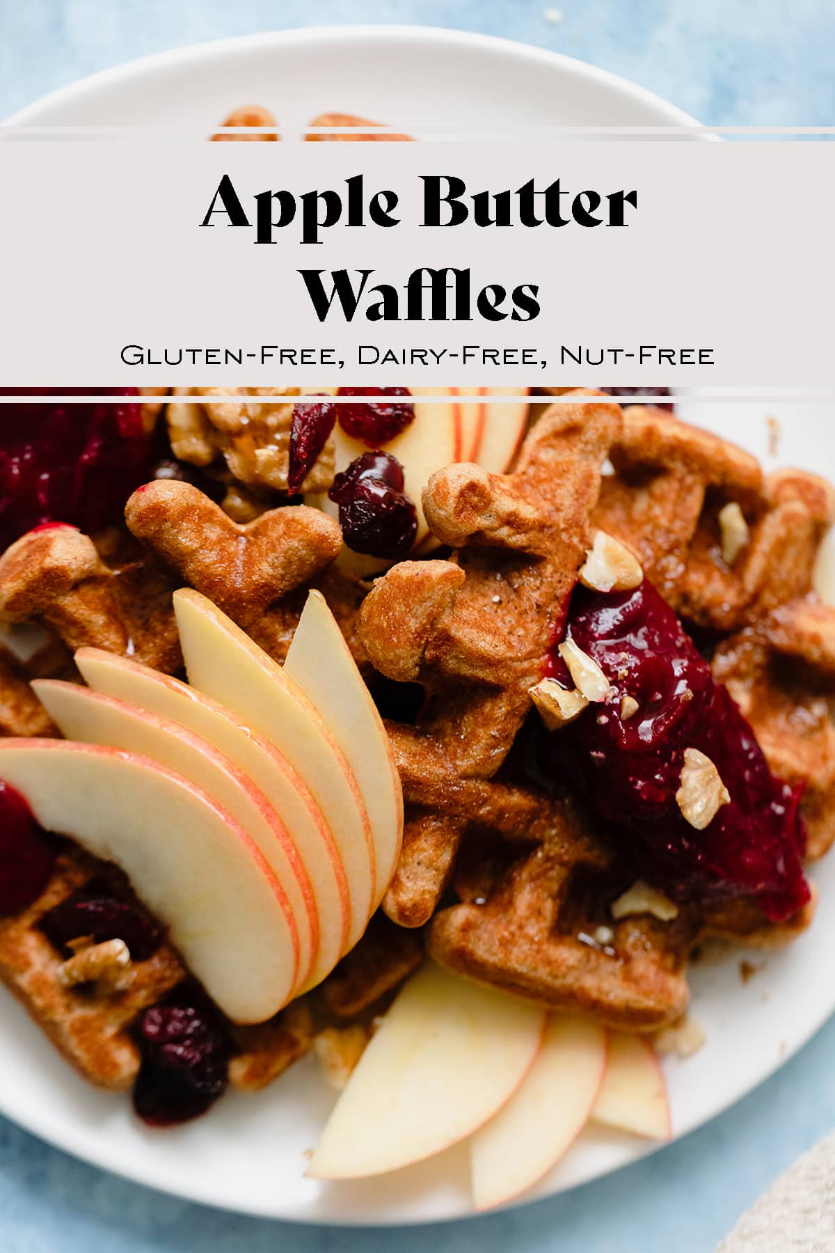Gluten-Free Apple Butter Waffles