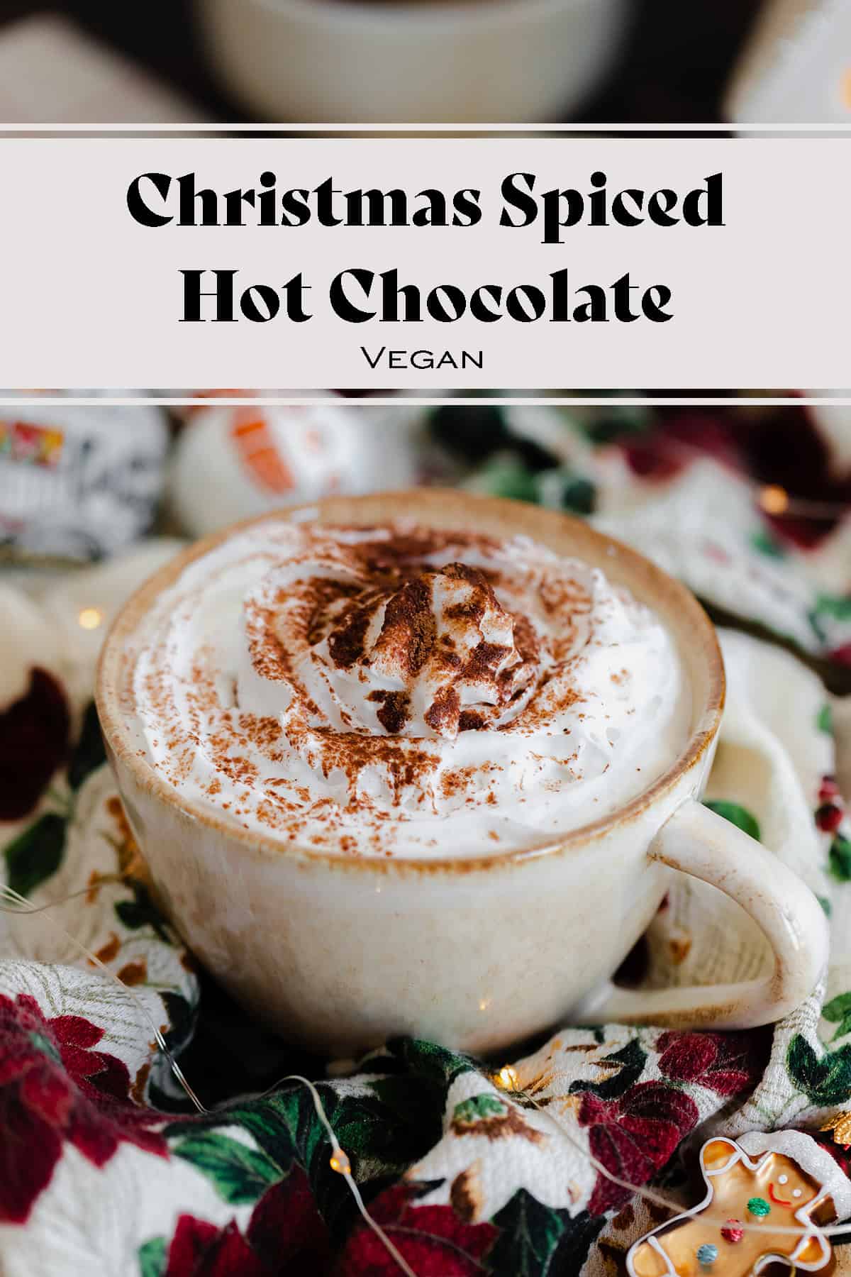 Christmas Spiced Hot Chocolate