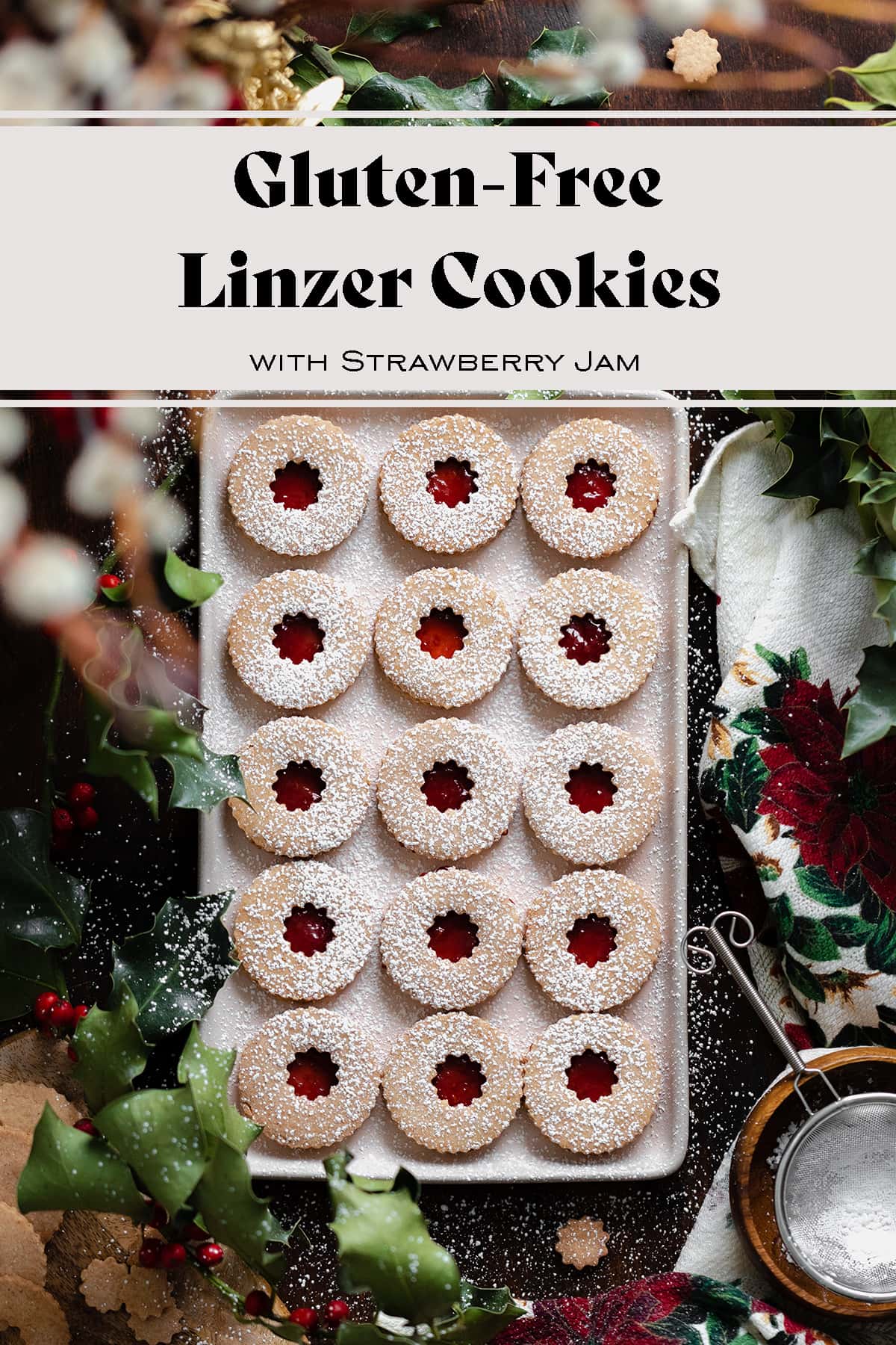 Gluten-Free Linzer Cookies