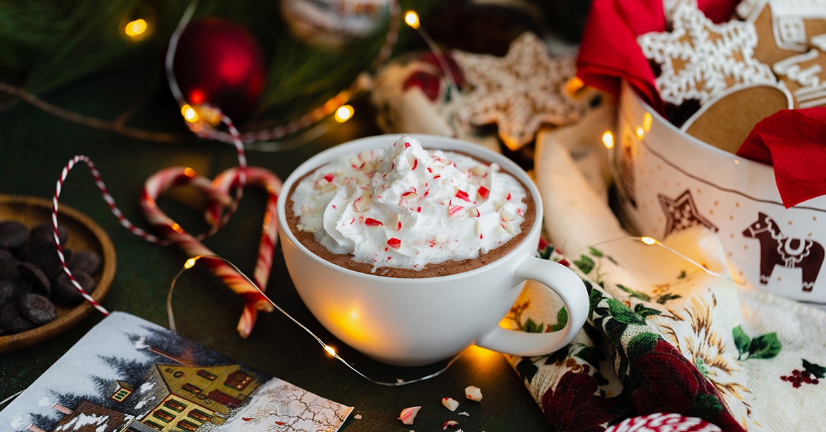 Vegan Dollhouse - Pink Peppermint Hot Chocolate Recipe