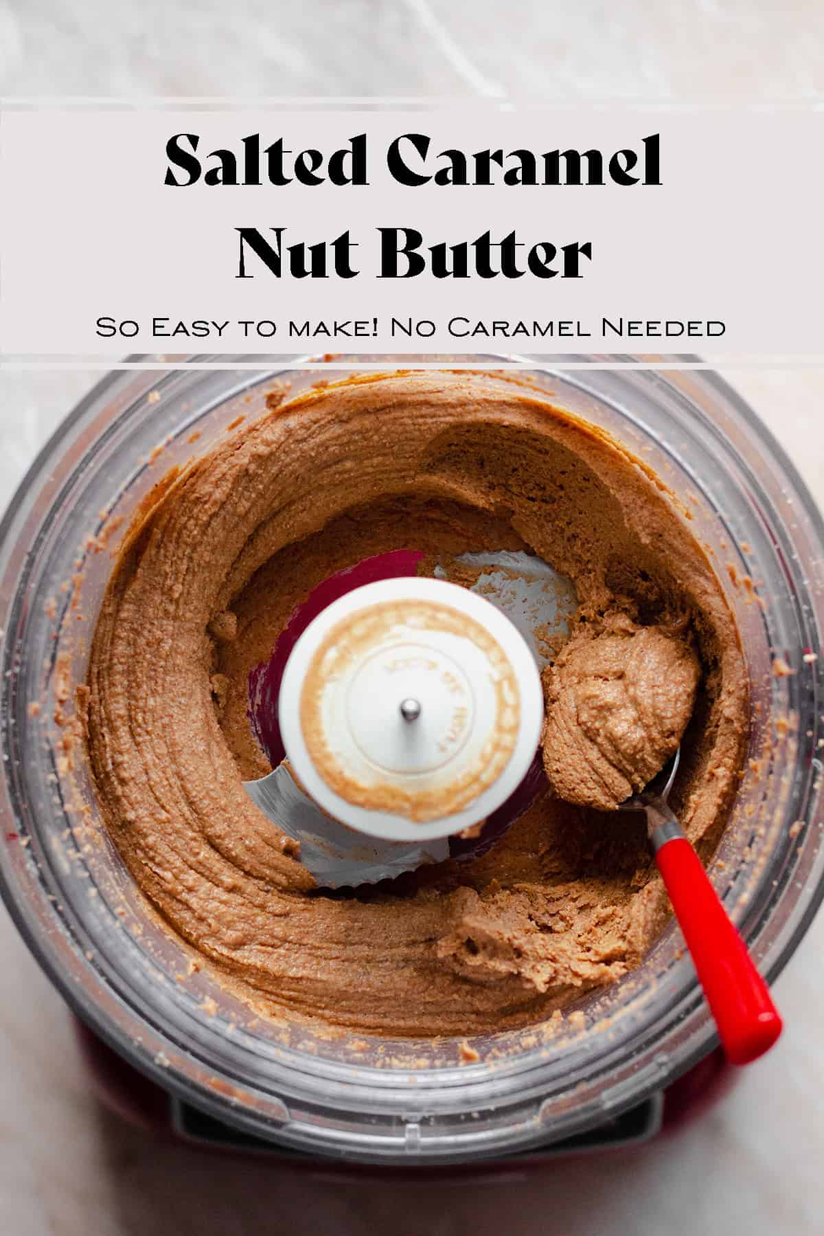 Salted Caramel Nut Butter (vegan)