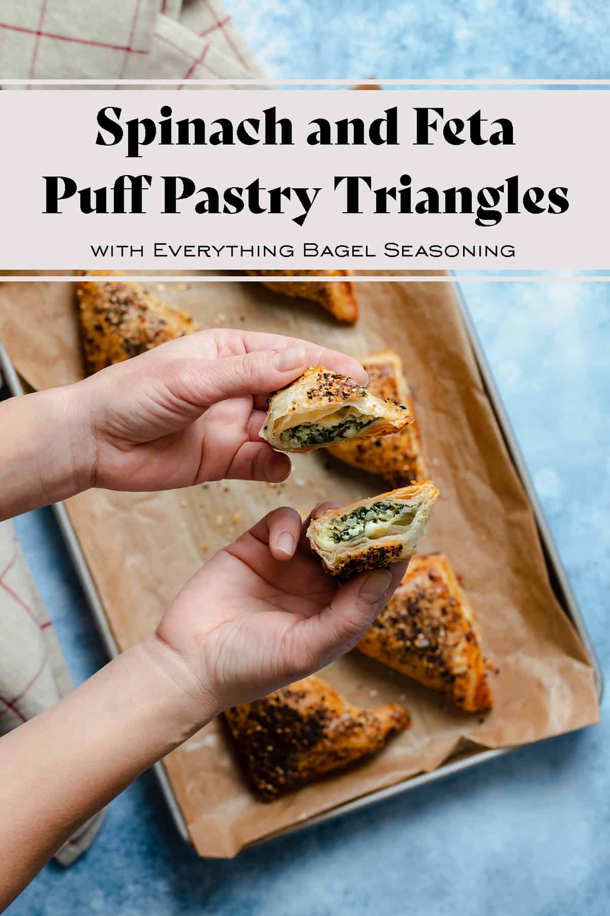 Spinach and Feta Triangles