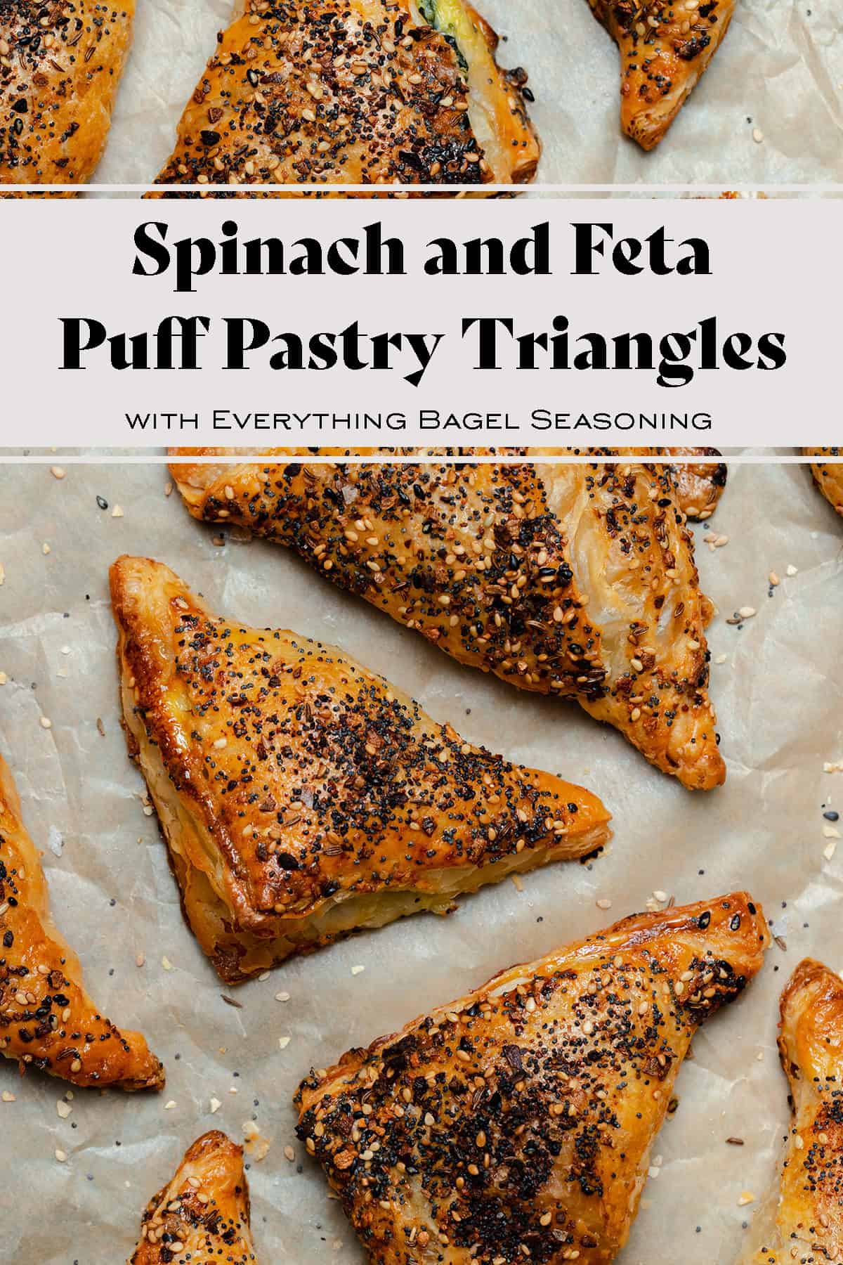 Spinach and Feta Triangles