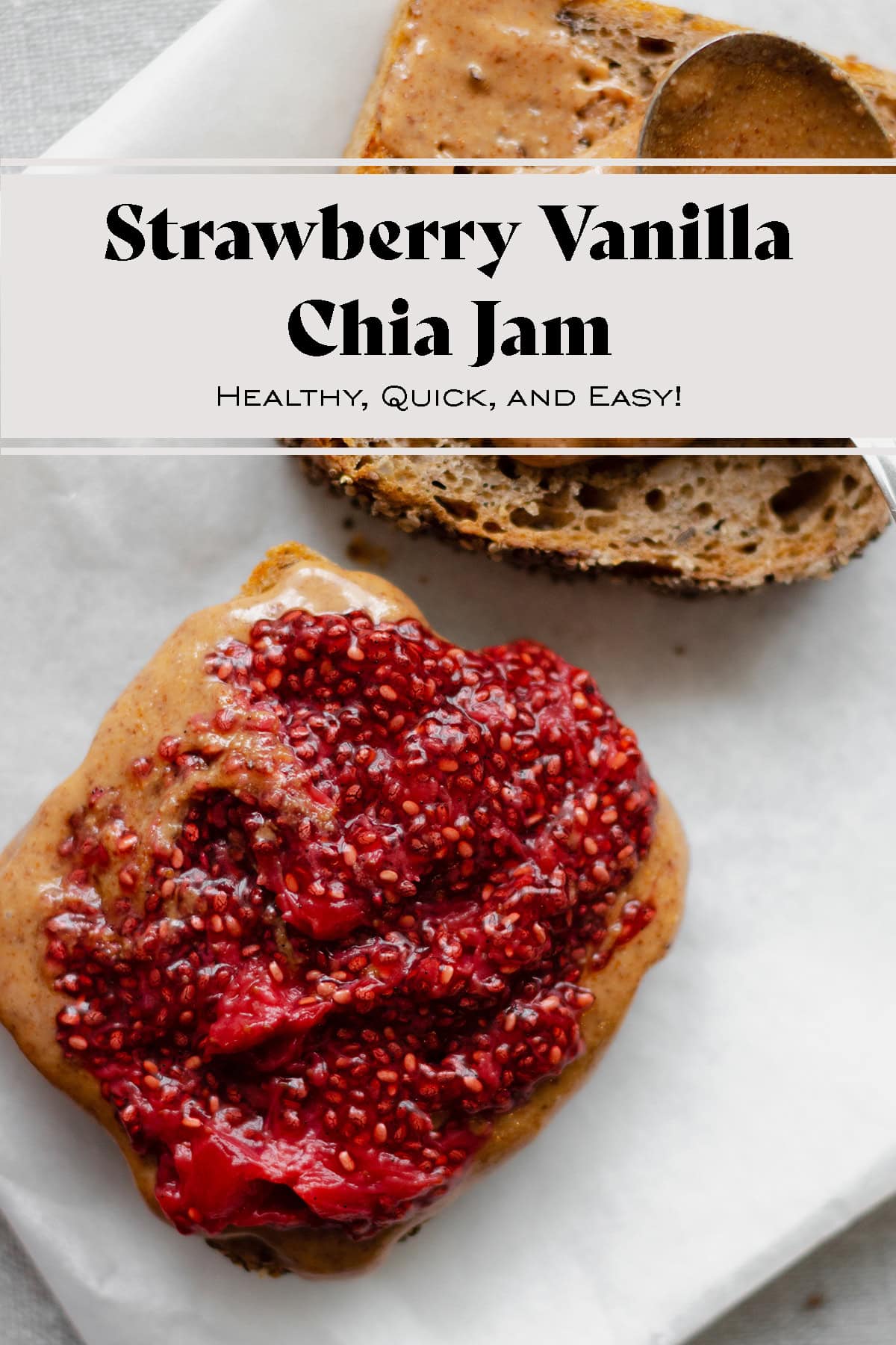 Strawberry Vanilla Chia Jam