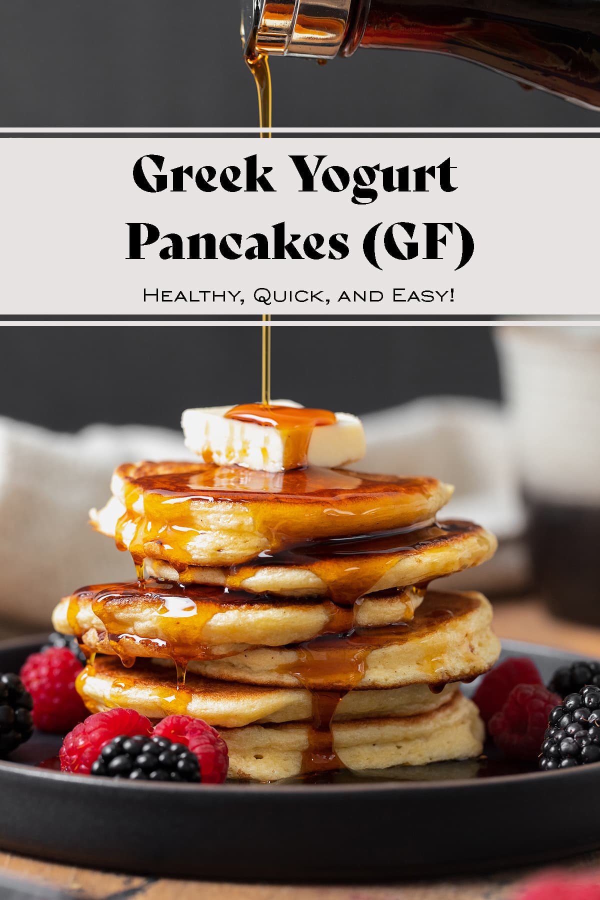 Healthy Greek Yogurt Pancakes