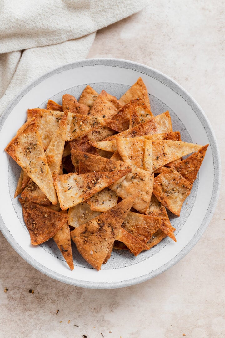 Homemade Gluten-Free Pita Chips - The Healthful Ideas