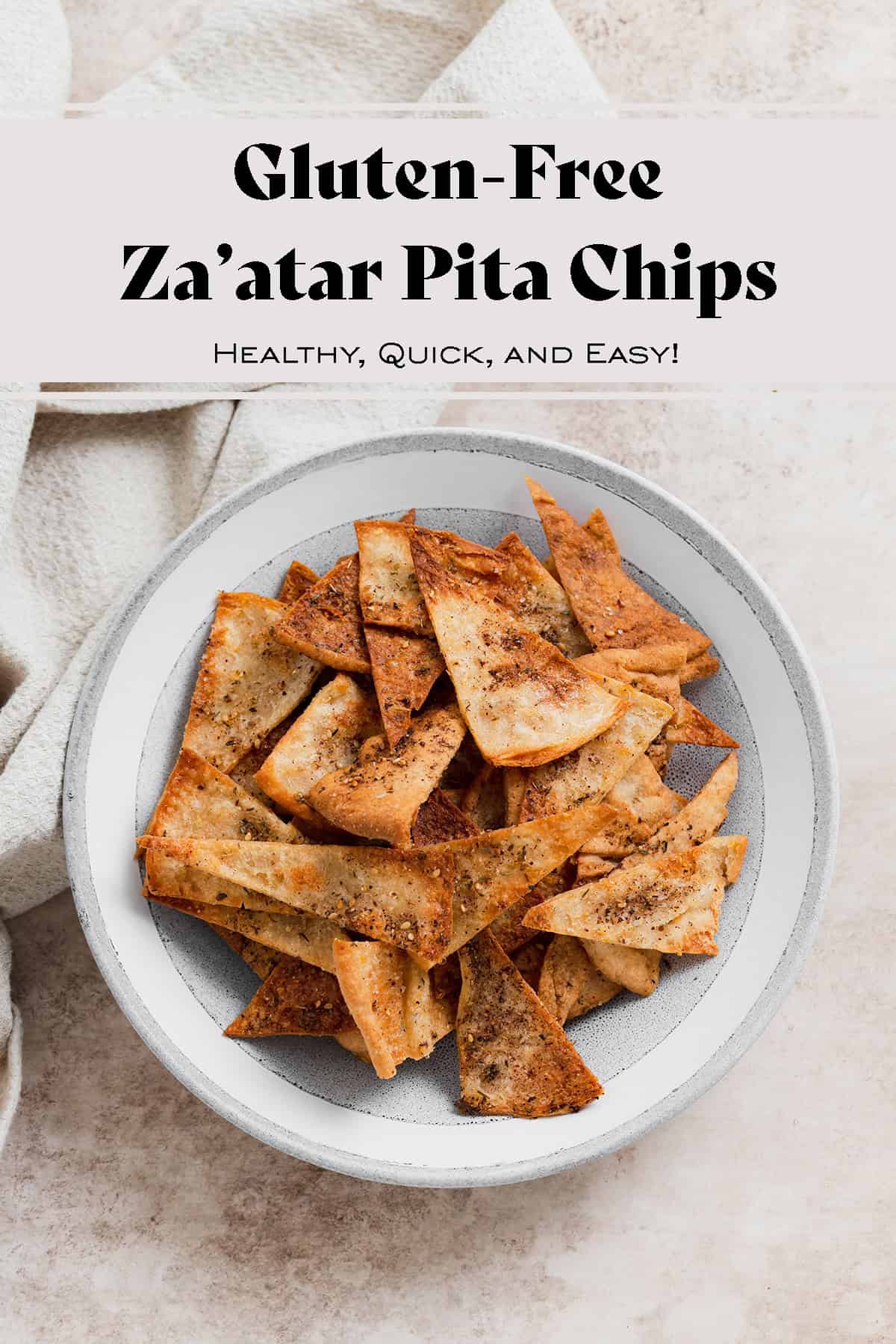 Homemade GlutenFree Pita Chips The Healthful Ideas