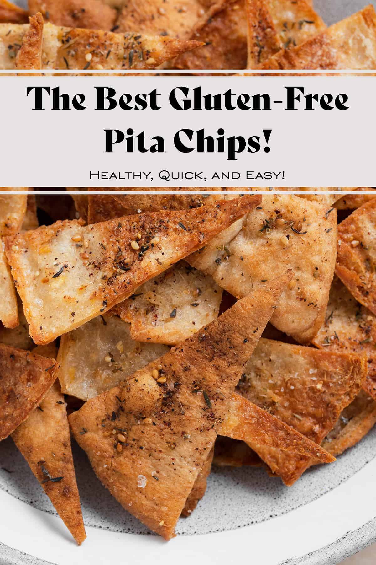 Homemade Gluten-Free Pita Chips