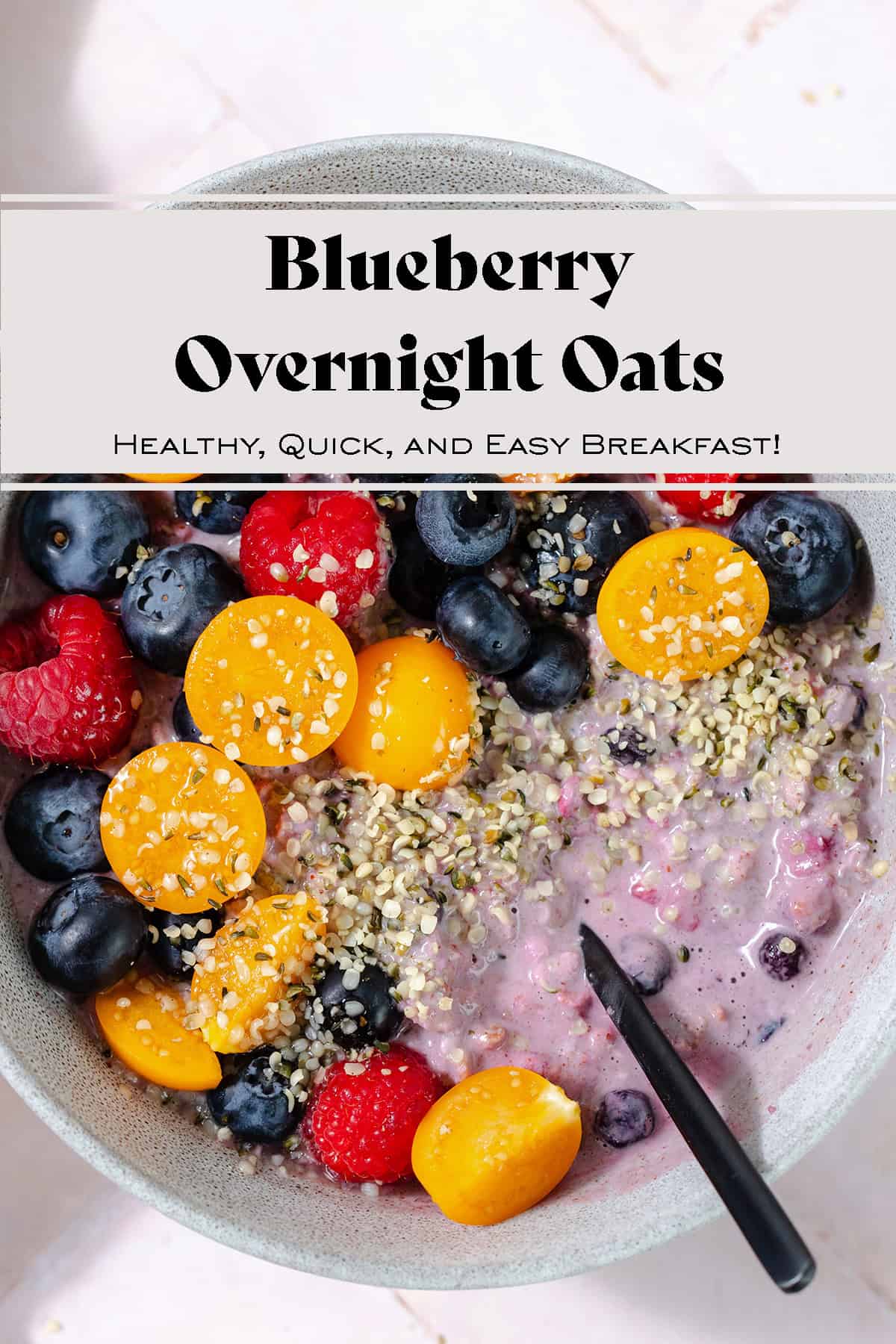 Blueberry Overnight Oats