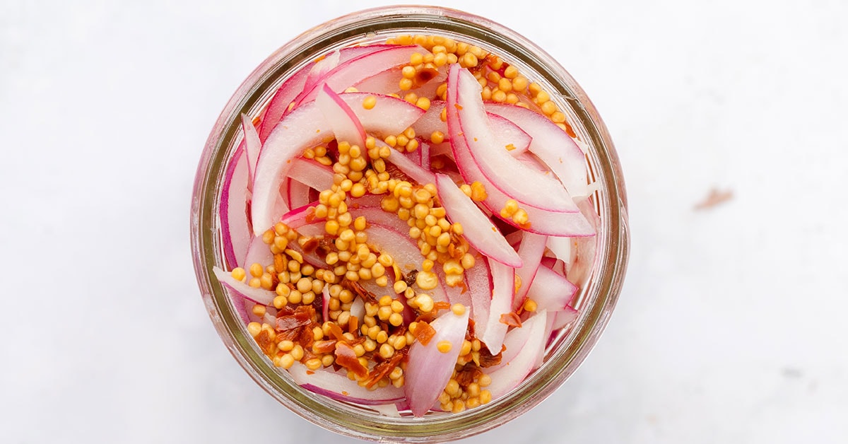 Quick Pickled Red Onions - The Suburban Soapbox