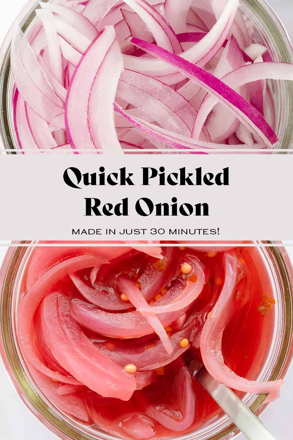 Quick Pickled Red Onions - The Suburban Soapbox