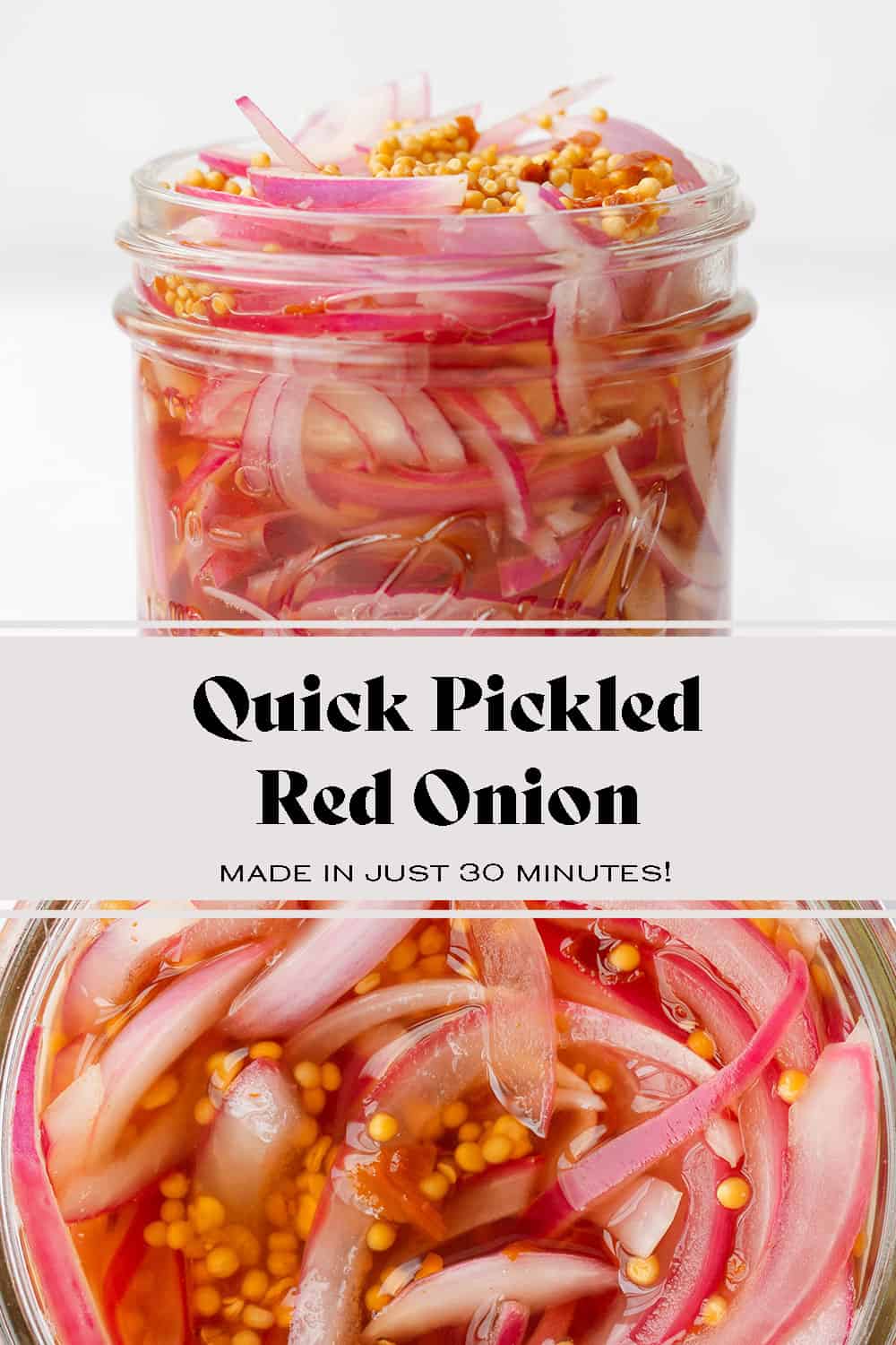 Quick Pickled Red Onions