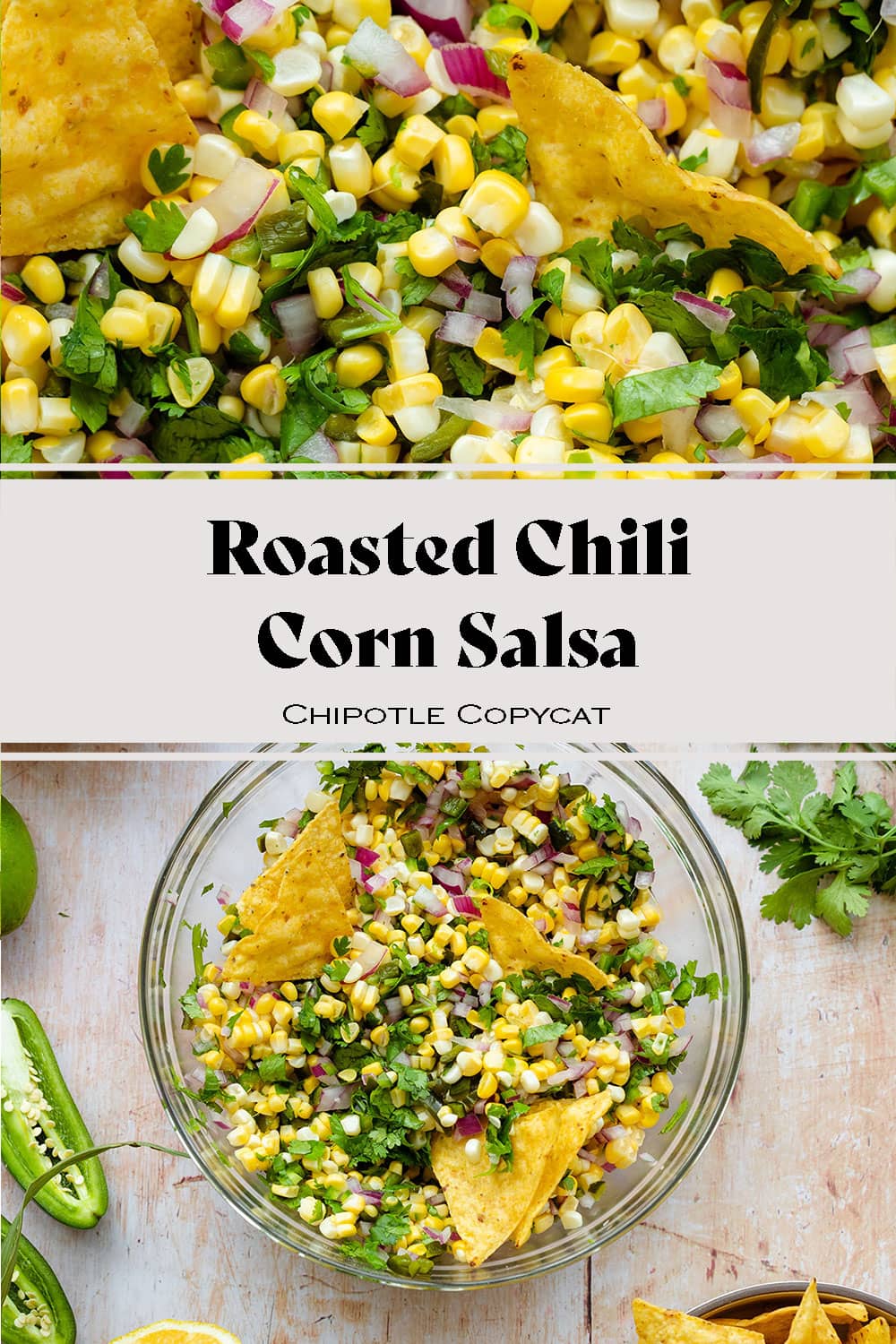 Roasted Chili Corn Salsa