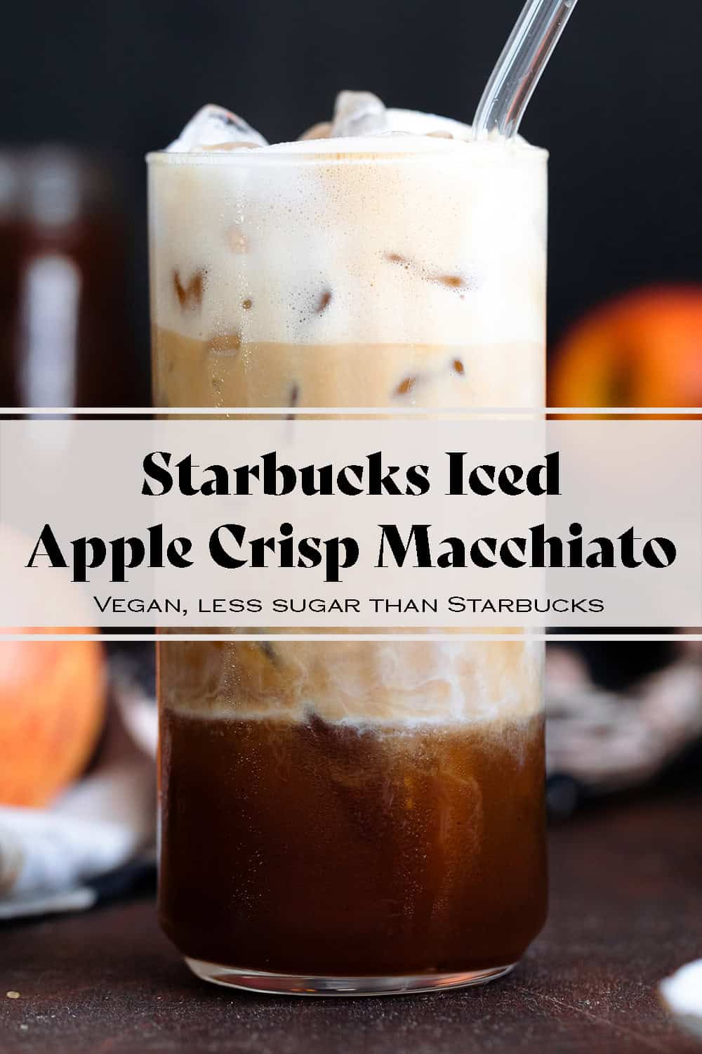 Iced Apple Crisp Macchiato