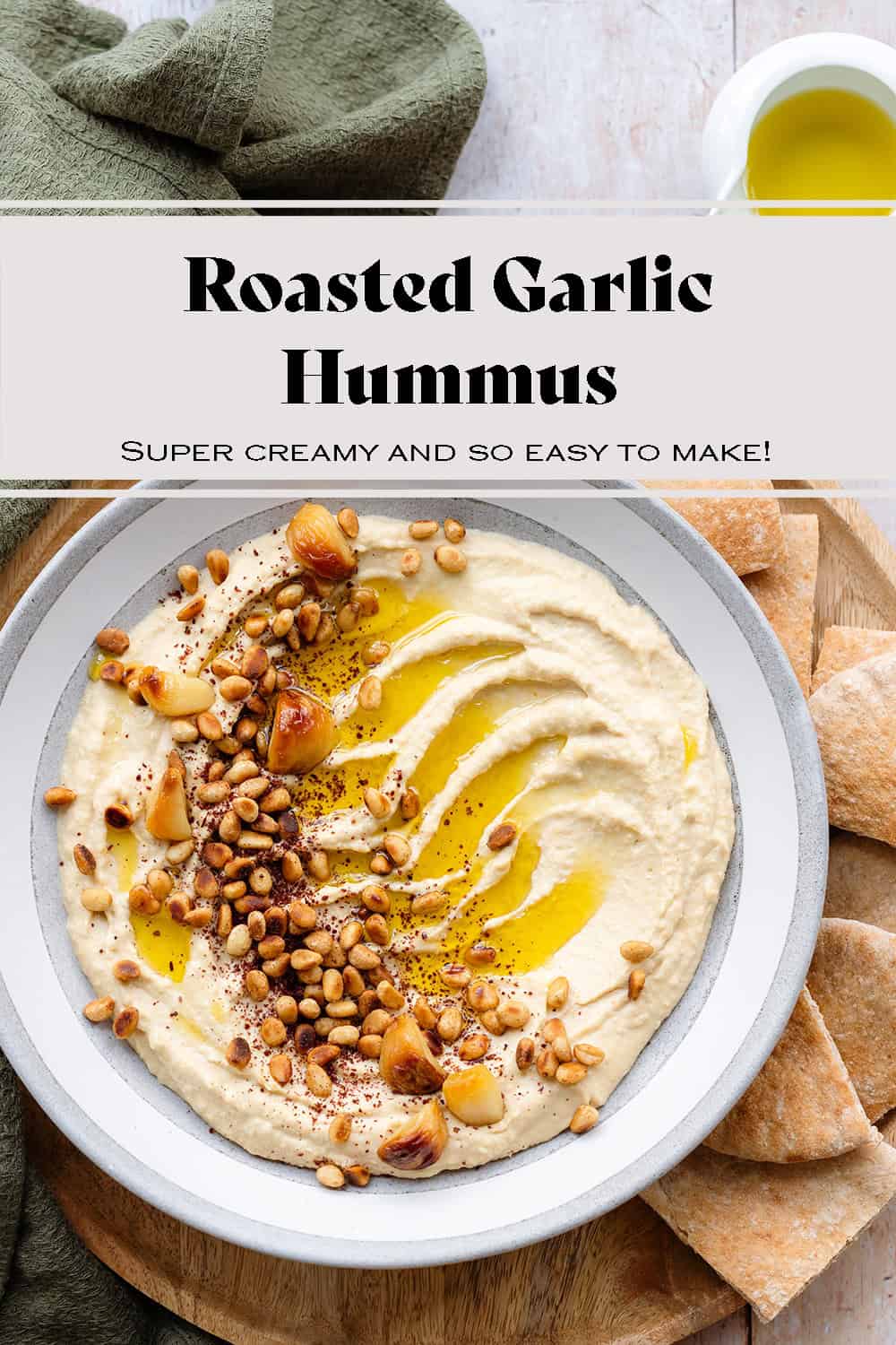 Roasted Garlic Hummus