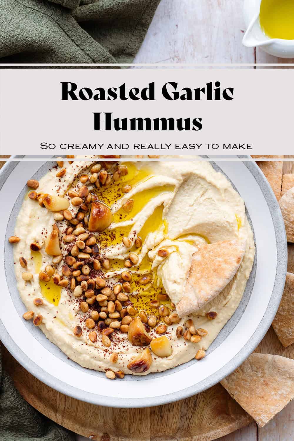 Roasted Garlic Hummus