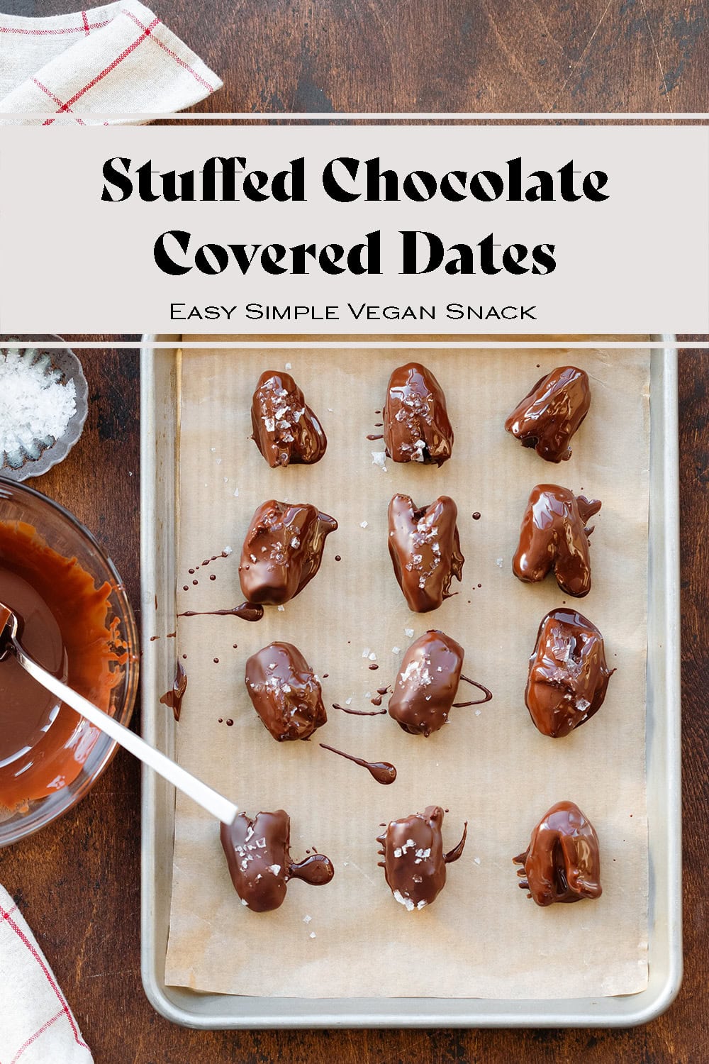 Stuffed Chocolate Covered Dates