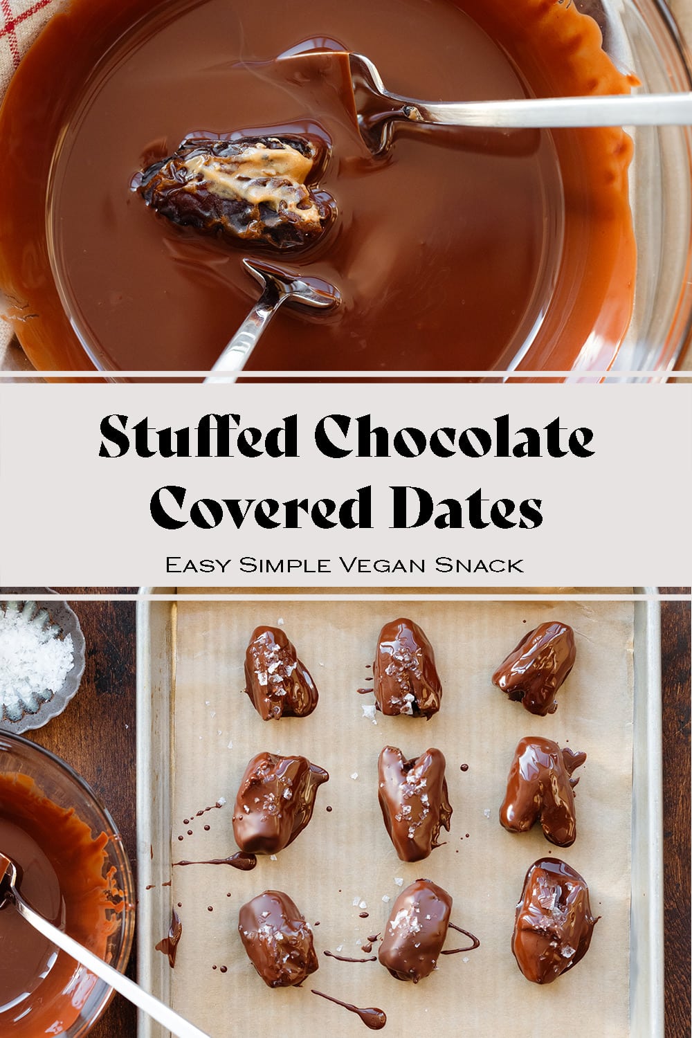 Stuffed Chocolate Covered Dates