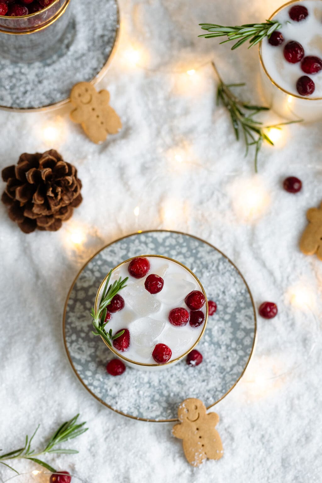 White Christmas Margarita - The Healthful Ideas