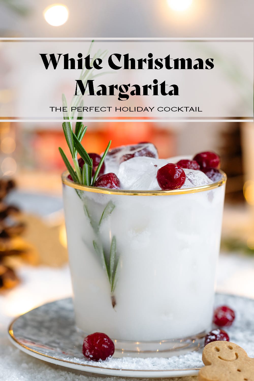 White Christmas Margarita
