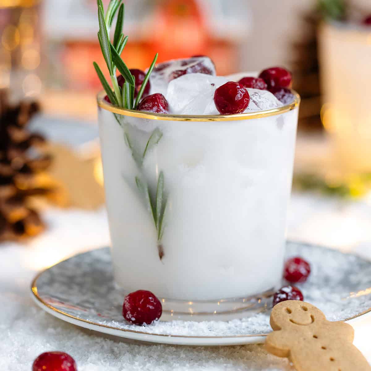 White Christmas Margarita 