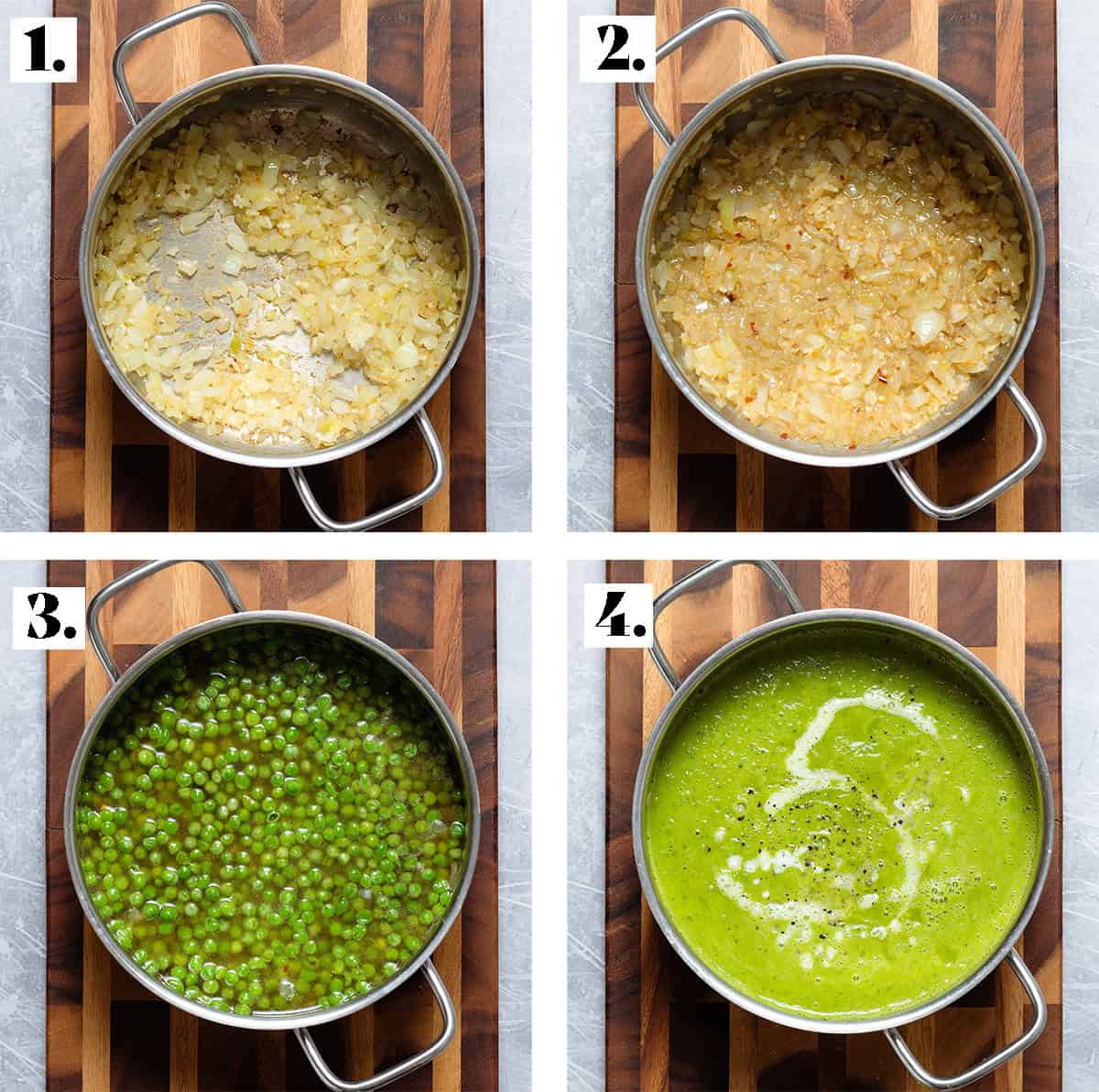 Green Pea Soup - The Healthful Ideas