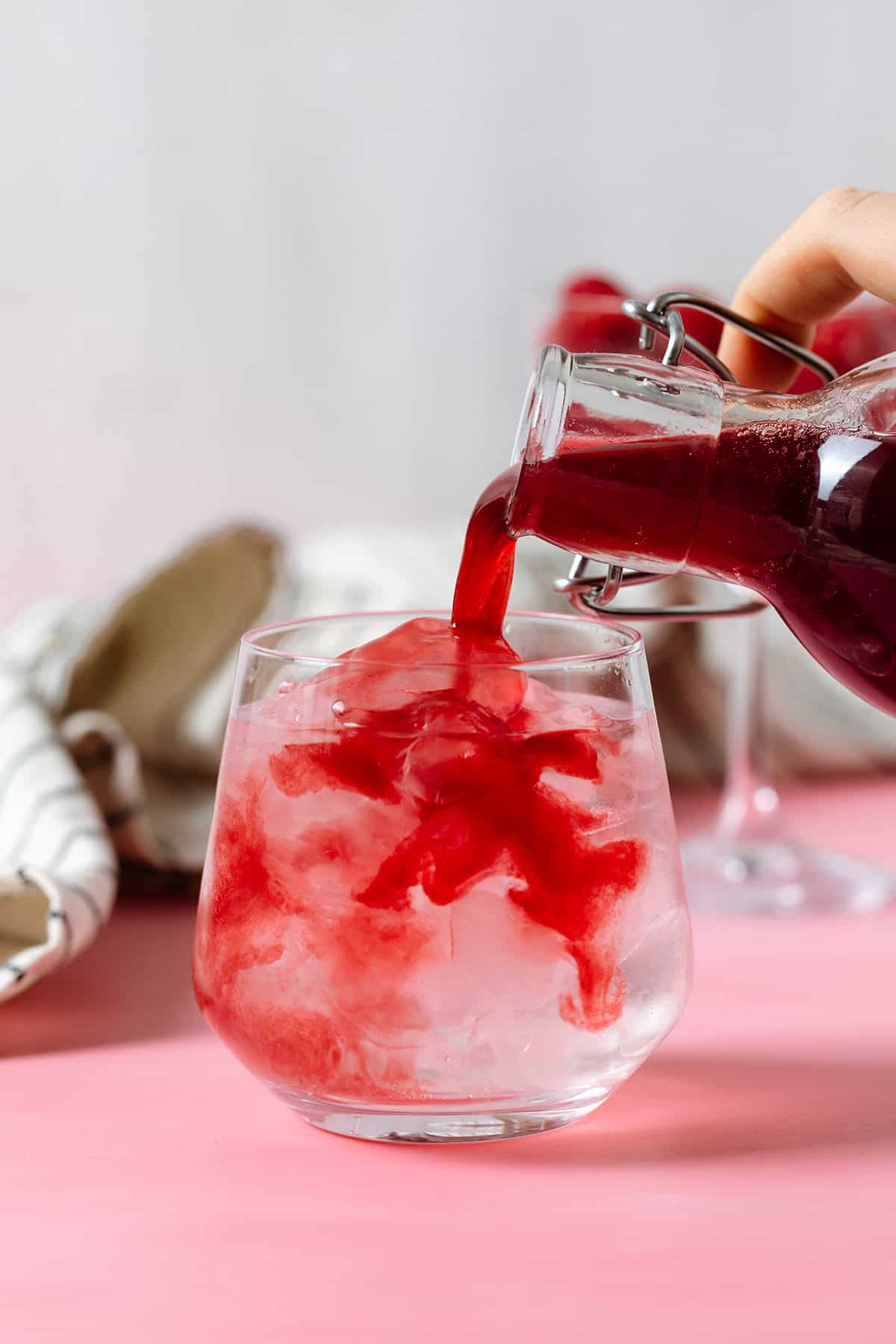 Canned Raspberry Syrup Recipe - Fluxing Well