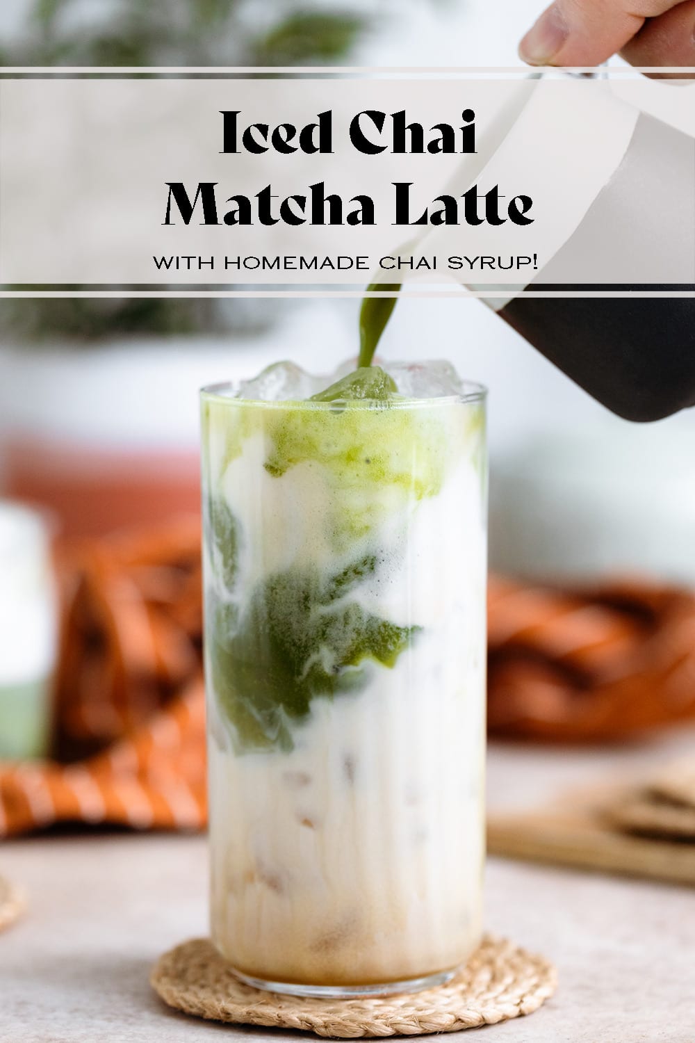 Iced Matcha Chai Latte