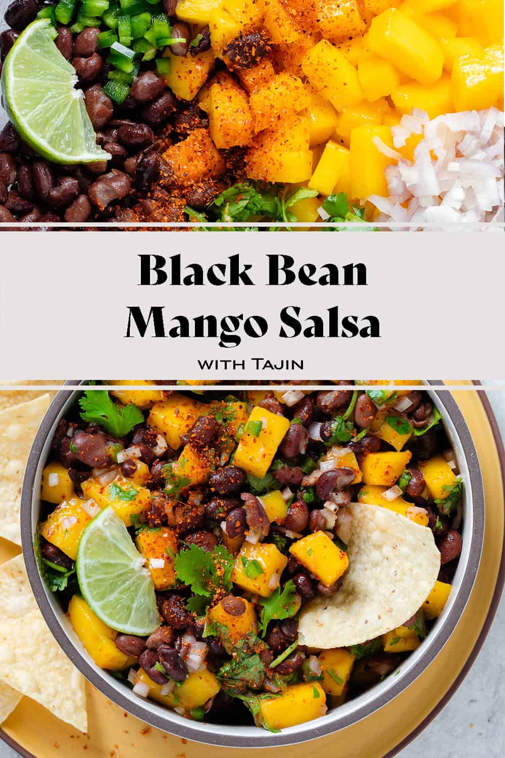 Black Bean Mango Salsa