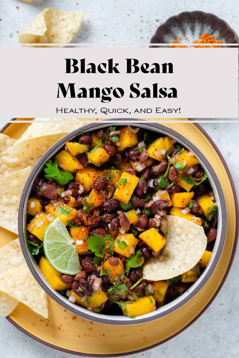 Black Bean Mango Salsa