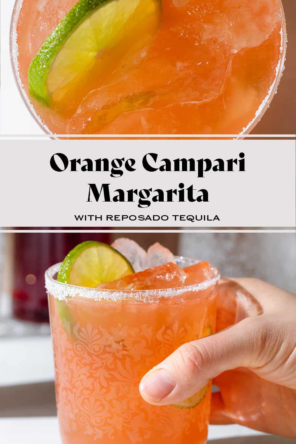 Campari Orange Blossom Cocktail - The Healthful Ideas