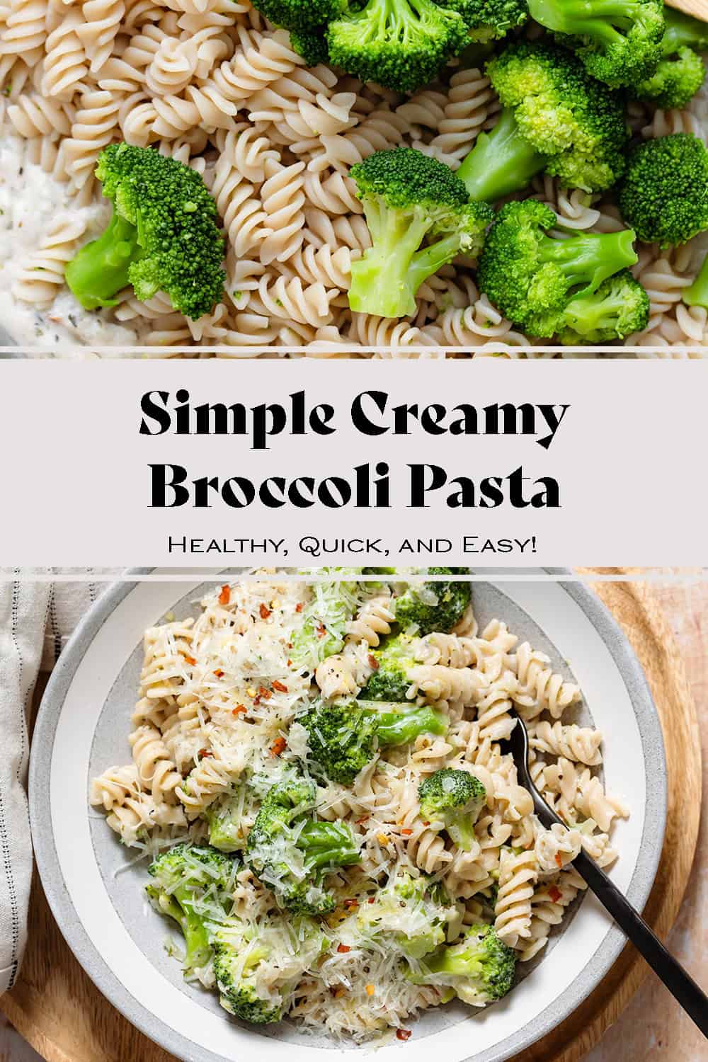 Creamy Broccoli Pasta