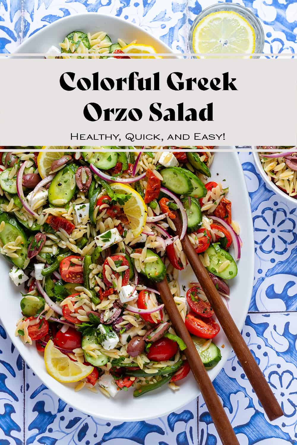 Greek Orzo Salad