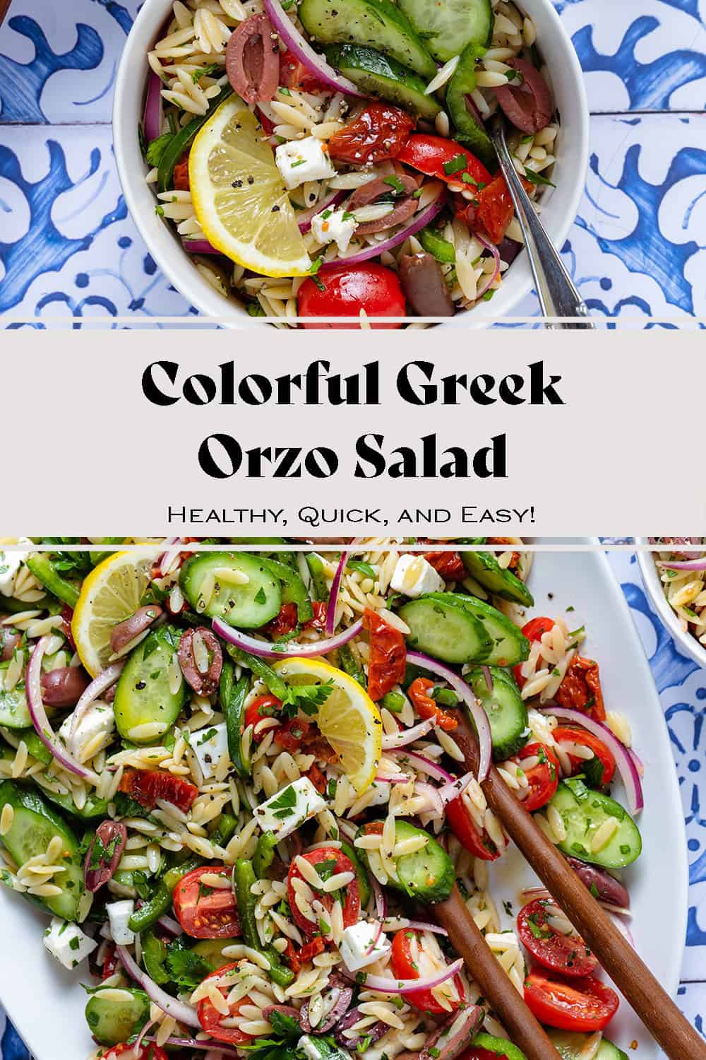 Greek Orzo Salad