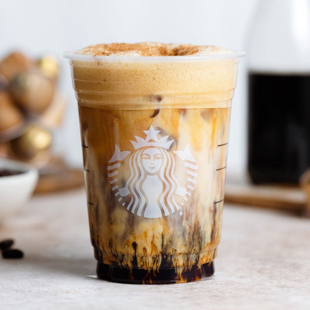 Iced Brown Sugar Oat Milk Shaken Espresso The Healthful Ideas