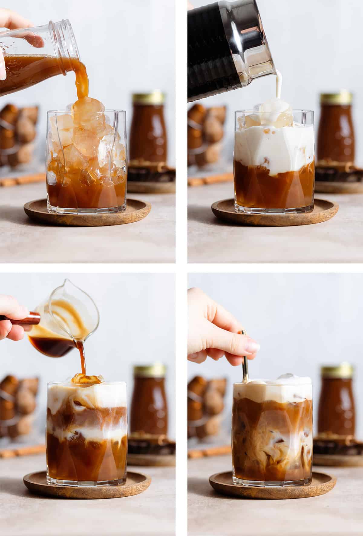 Iced Dirty Chai Latte - The Healthful Ideas