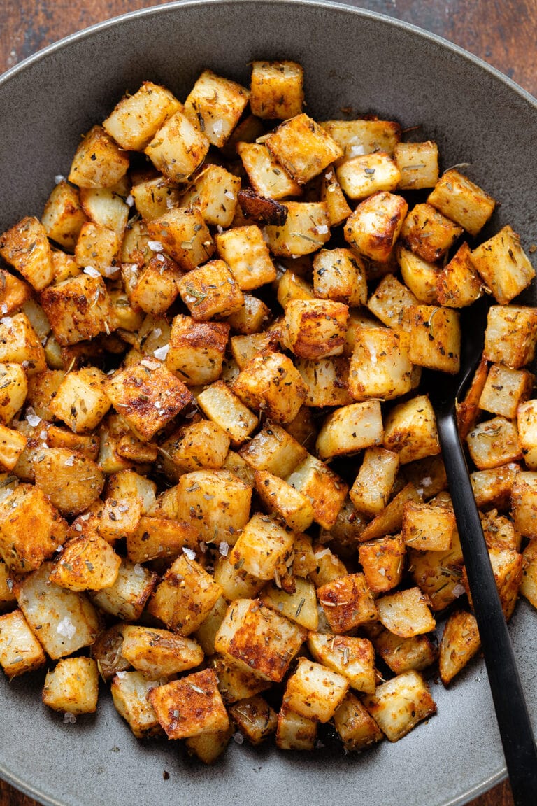 Crispy Breakfast Potatoes - The Healthful Ideas