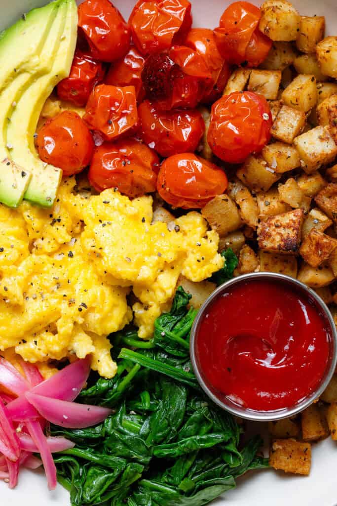 Breakfast Scramble Bowl The Healthful Ideas
