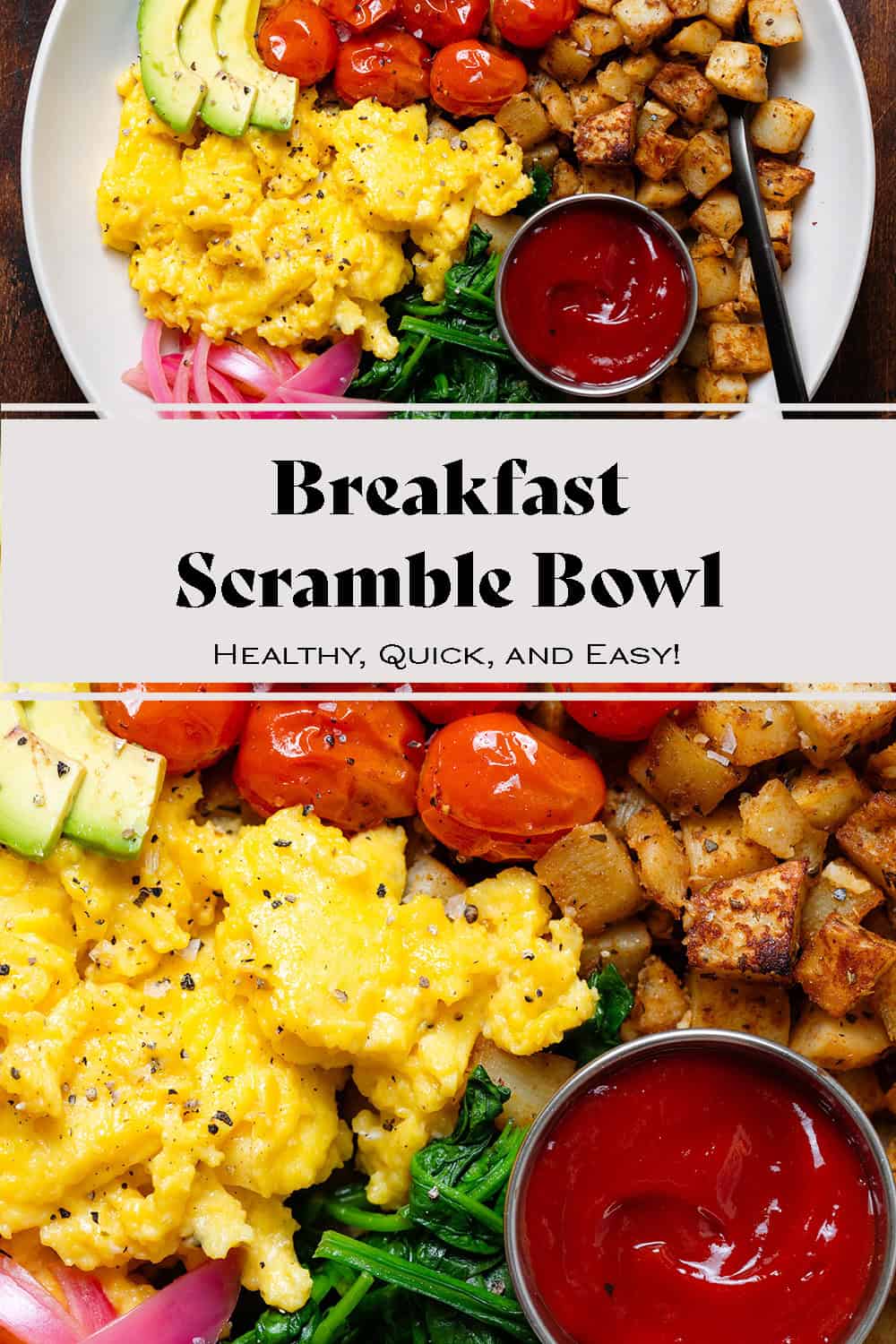 Breakfast Scramble Bowl