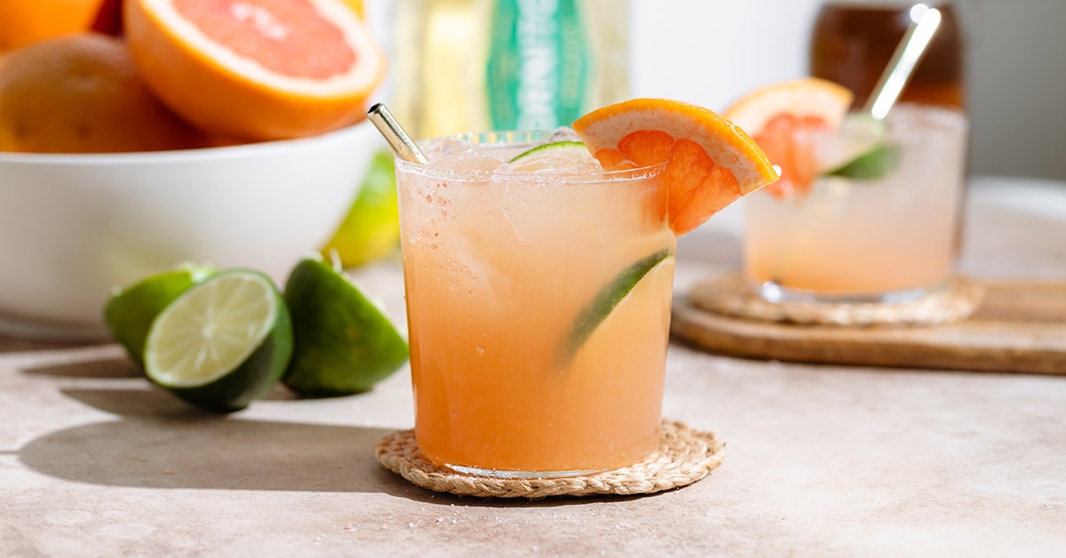 Paloma Recipe with Grapefruit Foam